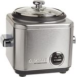 Cuisinart CRC-400P1 4 Cup Rice Cooker, Stainless Steel Exterior