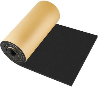 Pangda 1 Piece 78 x 16 x 0.5 Inch Extra Large Marine Foam Roll Closed Cell Rubber with Adhesive Insulation Sheets Lightweight Single Sided Tape Water Weather Resistant for Craft