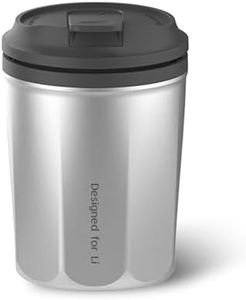 Kwak's Ashtray for Car,Mini Portable Ashtray with Lid Smell Proof, Automotive Ashtrays Trash Can with LED Blue Light(Black)