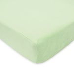 American Baby Company Heavenly Soft Chenille Crib Sheet - Celery