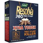 Resolva Pro Xtra Tough Tree Stump Killer (2X100ml) Satchets - Extra Strong Weedkiller Ready To Use - Garden Ween Killer - Fast & Effective