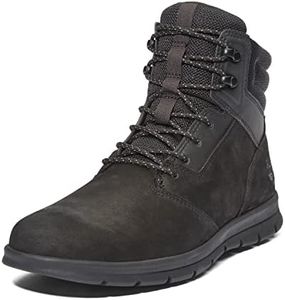 Timberland Men's Graydon Sneaker Boot for Walking and Hiking (Black Nubuck, 10)