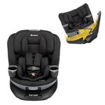Safety 1st Turn and Go 360° DLX Rotating All-in-One Convertible Car Seat, 10 Years of Use, Rear-Facing to Booster, Effortless Recline, SecureTech™ Magnetic Chest Clip - Hexagon Horizon