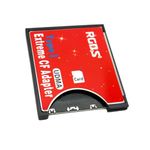 BOWONG SD CF Card Adapter Wireless Wifi SD MMC SDHC SDXC Slot To CF Type I Compact Flash Memory CF Card Adapter High speed for SLR Camera