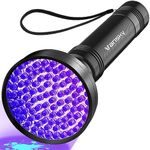 Vansky Black Light UV Flashlights, Ultra Bright 100 LED 395nm Ultraviolet Blacklight Detector for Dog Cat Pet Urine, Dry Stains and Bed Bug, Matching with Pet Odor Eliminator