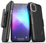 Encased iPhone 11 Pro Belt Clip Case (2019 DuraClip) Ultra Slim Cover with Holster (Black)