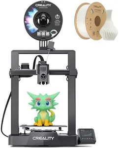 Creality Ender 3 V3 KE 3D Printer, 500mm/s Max Speed 3D Printers Bundle with Creality High-Speed PLA Filament White