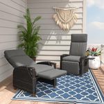 Grand patio Outdoor Recliner Air Pu