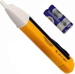 Inditrust Analog Voltage Tester Touchless pen tester 90~1000V AC Electric Voltage Power Detector Sensor Tester LED Light Non-Contact Pen, (1 PIECE)