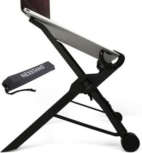 Nexstand, Travel Laptop Stand,Foldable & Adjustable Notebook Holder. 8 Height Options, Eye-Level, Ergonomic, Lightweight, Compact and Universal Fit for PC MacBook Computer and Most laptops. Black.