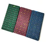 KITEX - 100% Cotton Economy men's Printed unstitched branded combo Lungi - Pack Of Three - Print are assorted-Blue, Green, Red colour lungies