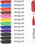 OASIDOS Fine Tip Dry Erase Markers - Fine Point Thin whiteboard Markers Bulk, 10 Colors Low Odor White board Markers for Office Classroom School