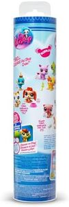 Littlest Pet Shop BANDAI Lot de 3 Animaux de Compagnie LPS Island Vibe, têtes Mobiles, génération 7, Animaux de Compagnie du #35 au #42, pour Enfants de 4 Ans et Plus, BF00556 Multicolore