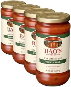 Rao's Made for Home Tomato Basil Soup, 16oz, Traditional Italian Heat and Serve Soup, Made with Premium Quality Ingredients (Pack of 4)