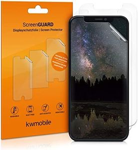 kwmobile Screen Protectors Compatible with Apple iPhone 12 / iPhone 12 Pro Screen Protector - 3X Ultra-Clear Transparent Phone Films