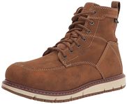 KEEN Utility Women's San Jose 6” Alloy Toe Wedge Work Boots, Almond/Gum Kg 113, 9.5 Wide