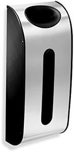 simplehuman Wall Mount Grocery Bag Dispenser, Brushed Stainless Steel