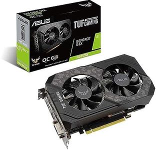 ASUS TUF GeForce GTX 1660 Super Overclocked 6GB Edition HDMI DP DVI Gaming Graphics Card (TUF-GTX1660S-O6G-GAMING)