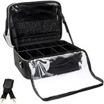 Makeup Train Case Organizer, OCHEAL