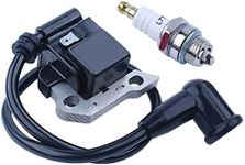 Mtanlo Ignition Coil For Stihl BR320 BR320L BR400 SR340 SR420 SR400 Backpack Blower US, Ignition Coil, Spark Plug