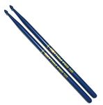 Rhythm Pro 5B Drum Stick For Drums & Octapads with Free Carry Bag, Light Weight Matte Finish (NAVY-BLUE)