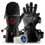 THE HEAT COMPANY - Heat 3 SMART PRO - Premium Quality - Finger gloves and mitten in one - Handle your gear and stay warm - No.1 Photography Gloves, Outdoor - Thermal Gloves Men & Woman: Unisex