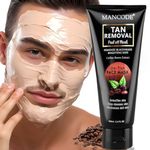 Mancode Tan Removal Peel off Face Mask for Men and Women 100ml | Deep Cleansing Exfoliator, Defeat Blackheads & Whiteheads, Glowing White & Brighten Skin