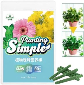 Plant Food Fertilizer Sticks - Houseplant Food Fertilizer - 18 Sticks of Potted Plants Nutrition Bar, Tree Fertilizer Spikes for Various Crops Puchen