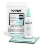 BARROT PRO Screen Cleaning Kit | Designed for Apple Devices - iPhones, iMacs, iPads, Macbooks | Made with 70% IPA | Includes 100ml Screen Cleaner, 30x30CM Large Microfiber | Easy to Store & Carry