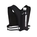 DZOZO Running Vest Phone Holder Jogger Phone Holder Reflective Running Vest Running Chest Pouch Bag for Phone Running Phone Holder with Water Bottle Pocket Running Phone Holder Vest