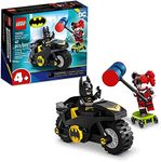 LEGO DC Batman Versus Harley Quinn 76220, Superhero Action Figure Set with Skateboard and Motorcycle Toy for Kids, Boys and Girls Aged 4 Plus