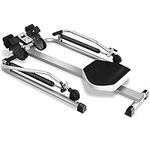 SPOTRAVEL Hydraulic Rowing Machine, Compact Cardio Rower Machine, Adjustable Full Body Fitness Workout Rower Exercise Equipment for Home Gym