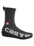 CASTELLI 4520537-010 DILUVIO UL SHOECOVER Shoe covers Men's BLACK/SILVER REFLEX Size L/XL