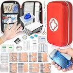 First aid kit,345pcs First aid kit,Suitable for Emergency First aid kit,Small First aid kit,car First aid kit,First aid kit Home, First aid kit Travel, Camping First Aid Kits,Hiking First aid kit