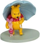 DISNEY GIFTS Figurine: Pooh & Piglet 'Umbrella Together'