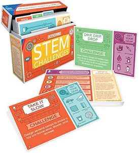 Carson Dellosa Stem Challenges Learning Cards Kit, 30 Science Projects, Stem Kits for Kids Ages 8-12, Science Experiments, Hands-On Activities for Homeschool or Classroom, Grades 2-5