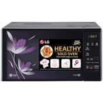 LG 20 L Solo Microwave Oven (MS2043BP, Black, Health Plus Menu & Steam Clean - Best Diwali Gift )