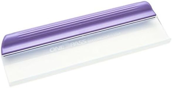 One Pass Classic 12" Waterblade Silicone T-Bar Squeegee Purple (WBL-OP2012CTY)