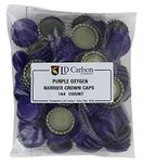 Home Brew Ohio - HOZQ8-261 Beer Bottle Crown Caps - Oxygen Absorbing (Purple)