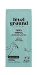 Level Ground Coffee - Peru Single Origin - Medium Roast, Whole Bean - Fair Trade, Organic, 1% For the Planet, Kosher - Specialty Coffee - Great in a Drip Brew, French Press, Pour Over- Tastes Savoury, Silky, Cocoa - 300g / 10.5oz