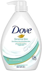 Dove Nourishing Body Wash for Sensitive Skin, 24Hrs Moisture Lock, 1L