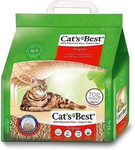 Cat's Best Wood Fibre Cat Litter, 4.3kg