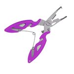 Fishing Plier Scissor Braid Line Lure Cutter Hook Remover Split Ring Tackle by Hunting Hobby