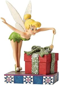 Enesco- DSTRA Tinker Bell Sugar Coat Disney Fairies 4051970-Disney Tradition-fée Clochette et Cadeau, 4051970, Multicolore, 10 x 7.5 x 15 cm