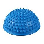 Half Round PVC Massage Ball Yoga Balls Fitness Exercise Gym Massager, 5 Colors Body Rolling Pods Spiky Foot Wakers Balance Dome Yoga Balls Fitness Exercise Gym Massager(Blue)