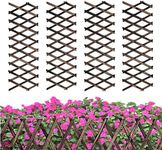 4 PCS Expandable Garden Trellis, 12