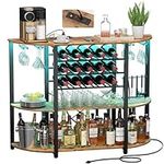 Lifewit Wine Rack Table, Liquor Bar