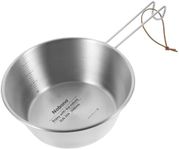 Yardwe Stainless Steel Camping Pot 