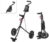 CaddyTek Deluxe Golf Pull Cart