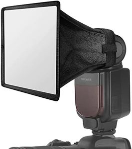 NEEWER Difusor de luz Softbox 5" x 4", Universal, Plegable, con Bolsa de Almacenamiento, Compatible con Canon, Nikon, Sony, Godox, Yongnuo, NEEWER Speedlight